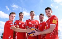 Volleyball 1. Bundesliga  Saison 18/19: Fotoshooting TV Rottenburg Media Day