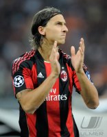 Fussball Champions League  Saison 2010/2011:  Zlatan Ibrahimovic (AC Mailand)
