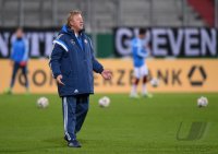 Fussball U 21 Laenderspiel: DFB Trainer Horst Hrubesch (Deutschland)