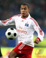 Fussball 1. Bundesliga: Hamburg, DE JONG Einzelaktion