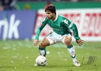 Fussball 1. Bundesliga: Werder, DIEGO Einzelaktion