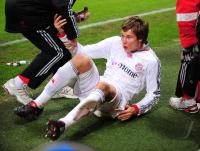 FUSSBALL  International CHL 09/10 : verletzt am Boden , Holger Badstuber (FCB)