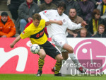 Fussball 1. Bundesliga: Dortmund - Bayern, Zweikampf
