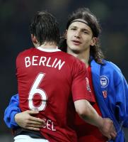 Fussball 1. Bundesliga: Berlin: FATHI und  SKACEL