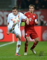 FUSSBALL DFB POKAL  Saison 2012/2013:  FC Augsburg - FC Bayern Muenchen