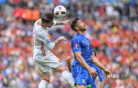Fussball Europameisterschaft Achtelfinale 2016: Italien - Spanien