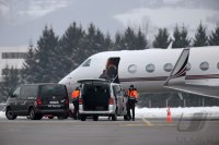 Ski Alpin WM 2013 Lindsey  Vonn (USA) am Flughafen Salzburg