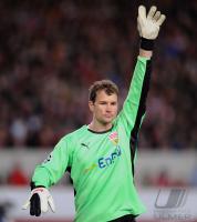 FUSSBALL  International CHL 09/10 :  Torwart Lehmann  (VfB Stuttgart)