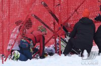 Ski Alpin Kitzbuehel 2016 Abfahrt Sturz Georg Streitberger (AUT)