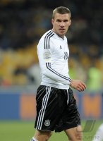 FUSSBALL INTERNATIONALES TESTSPIEL:  Ukraine - Deutschland, PODOLSKI