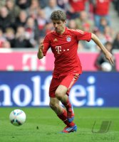Fussball 1. Bundesliga, Saison 2011/2012:  Thomas Mueller (FC Bayern Muenchen)