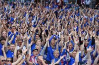 Fussball Europameisterschaft Viertelfinale 2016: Frankreich - Island