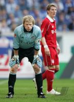Fussball 1. Bundesliga: Schalke - Bayern, KAHN und SCHWEINSTEIGER enttaeuscht