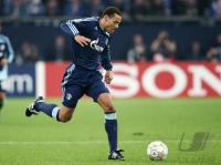 Fussball, Champions League: Schalke, JONES Einzelaktion