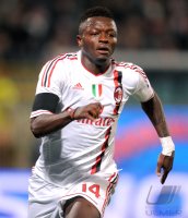 FUSSBALL SERIE A:  Ali Sulley Muntari  (AC Mailand)