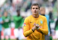 Fussball 1. Bundesliga Saison 12/13: Torwart Sebastian Mielitz (SV Werder Bremen)