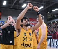 Basketball 1. Bundesliga 23/24: Tigers Tuebingen - EWE Baskets Oldenburg
