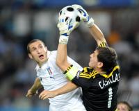 Fussball Euro 2008: Spanien - Italien