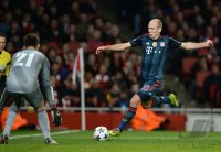 Fussball International CHL Saison 13/14: Arsenal London - FC Bayern Muenchen