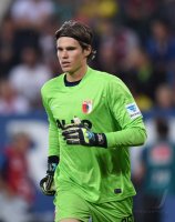 Fussball  1. Bundesliga  14/15: Torwart Marwin Hitz (FC Augsburg)