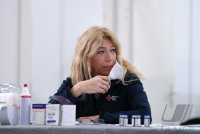 Pressekonferenz im Impfzentrum Paul Horn Arena Tuebingen