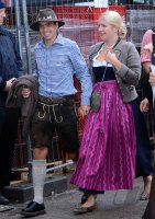FUSSBALL 1. BUNDESLIGA:  Philipp Lahm mit Frau Claudia