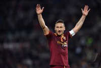 FUSSBALL SERIE A 2013/2014:  JUBEL Francesco Totti (AS Rom)