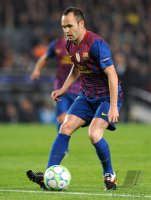 FUSSBALL INTERNATIONAL  CHL Viertelfinale 11/12: Andres Iniesta (Barca)