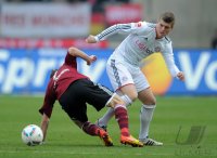 Fussball 1. Bundesliga, Saison 2011/2012:  1. FC Nuernberg - FC Bayern Muenchen