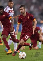 Fussball CHL  Saison 2014/2015: AS Rom - FC Bayern Muenchen