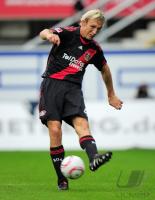 Fussball Bundesliga, Saison 2010/2011, Testspiel: Bayer 04 Leverkusen, HYYPIAE am Ball