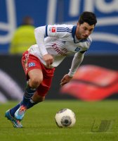 Fussball, 1. Bundesliga  Saison 2013/2014: Hamburger SV - Borussia Dortmund