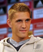 Fussball 1. Bundesliga Saison   2011/2012 :  Nils Petersen (FC Bayern Muenchen)