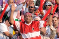 Fussball AFC Asian Cup 2011:  Jordanien Fan