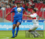 FUSSBALL 1.Bundesliga Spielszene  VfB - 1.FCK