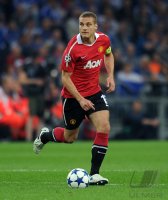 Fussball CHL  Saison 2010/2011:  Nemanja Vidic (Manchester United FC)