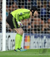 Fussball CHL  Saison 2011/2012:  Torwart Petr Cech (FC Chelsea)