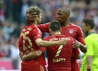 Fussball 1. Bundesliga, Saison 2011/2012:  FC Bayern Muenchen - VfB Stuttgart