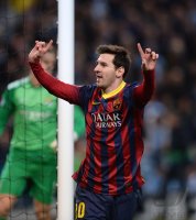 Fussball International CHL Saison 13/14: JUBEL Lionel Messi (Barca)