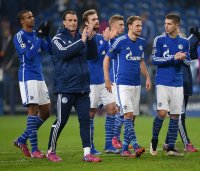 Fussball CHL 14/15 Achtelfinale: Enttaeuschung FC Schalke 04