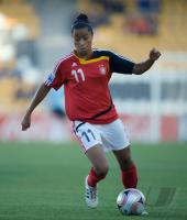 Fussball Frauen FIFA U 20  WM  2008   Halbfinale  USA - Deutschland