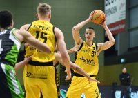 Basketball 2. Bundesliga 2020/2021: Tigers Tuebingen - Tigers Tuebingen - Gladiators Trier