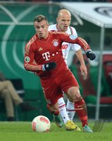 FUSSBALL DFB POKAL  Saison 2012/2013:  FC Augsburg - FC Bayern Muenchen