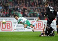 FUSSBALL 1. BUNDESLIGA: Bremen - Frankfurt