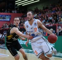 Basketball 1. Bundesliga 17/18 Hauptrunde: Walter Tigers Tuebingen - Mitteldeutscher Basketball Club