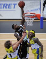 Basketball  1. Bundesliga  10/11  Walter Tigers Tuebingen - Phoenix Hagen