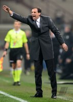 FUSSBALL SERIE A:  Trainer Massimilliano Allegri (AC Mailand)