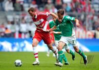FUSSBALL 1. BUNDESLIGA: FC Bayern Muenchen  - Werder Bremen