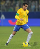Fussball International  Testspiel:  SANDRO (Brasilien) am Ball
