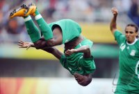 FUSSBALL  Olympia 2008   Vorrunde  Maenner  Nigeria - Japan